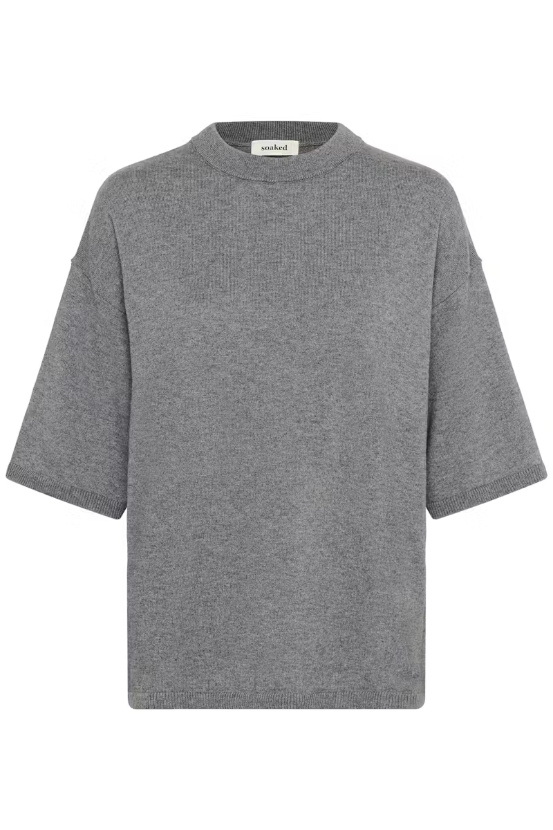 Sanja Pullover, grey melange