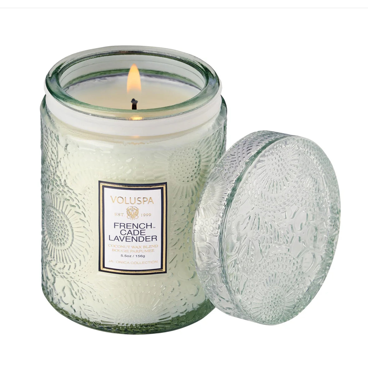 Small Jar Candle, French cade/lavender