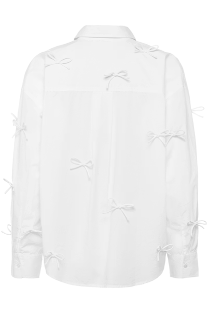 Joa Bow Shirt LS, broken white