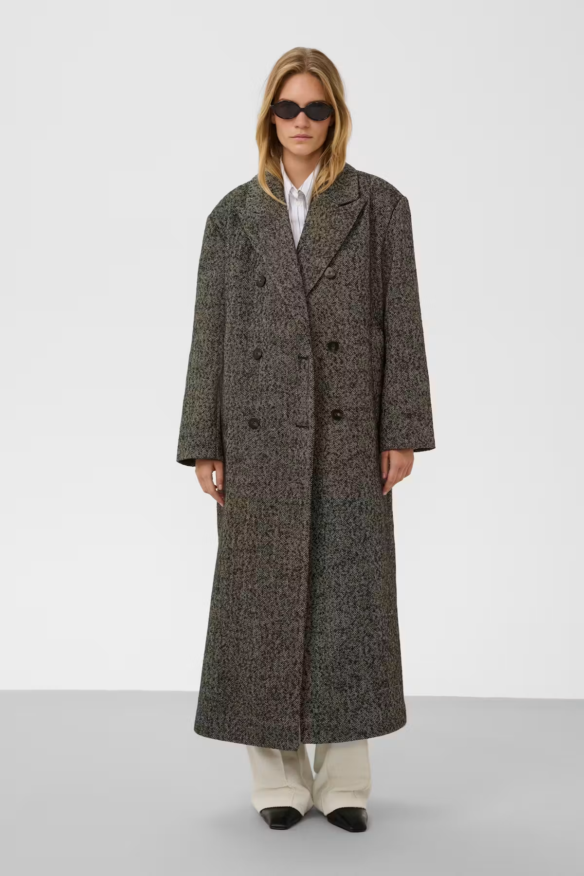 Cova Mafalda Coat, feather gray