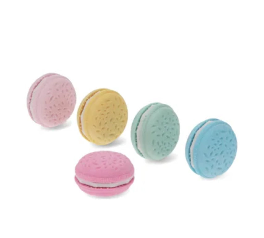 Erasers (set of 5) - Macarons