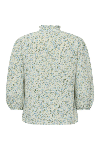 Leoni shirt, blue/white