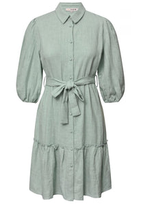 Linen Dress, mint