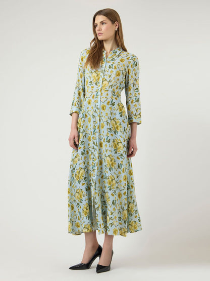 Yassavanna Long Shirt Dress, skyway/matira