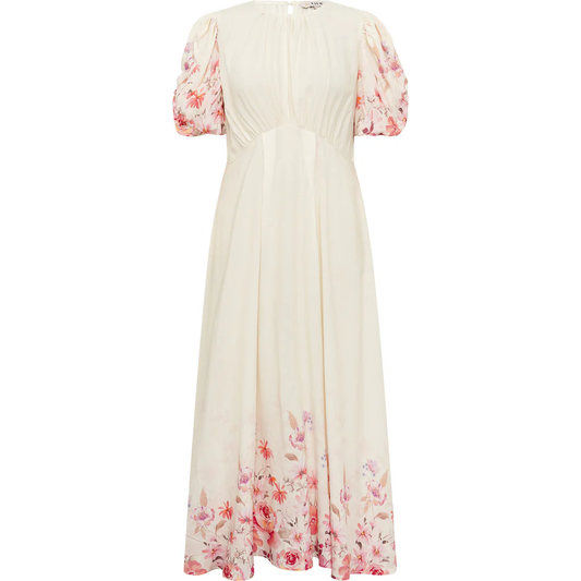 Botanic Dress, cream