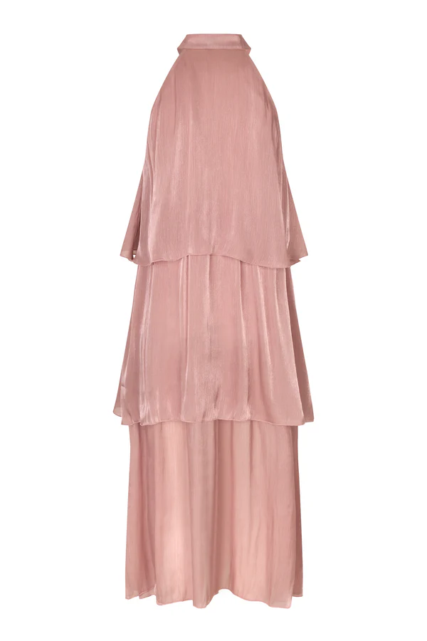 Demi long dress, old rose