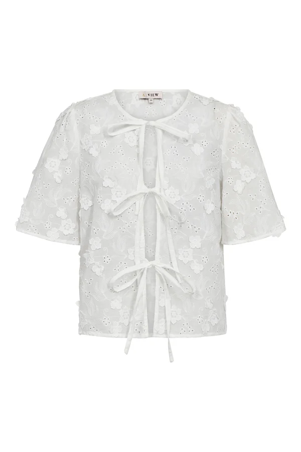 Rosamarie cardigan, white