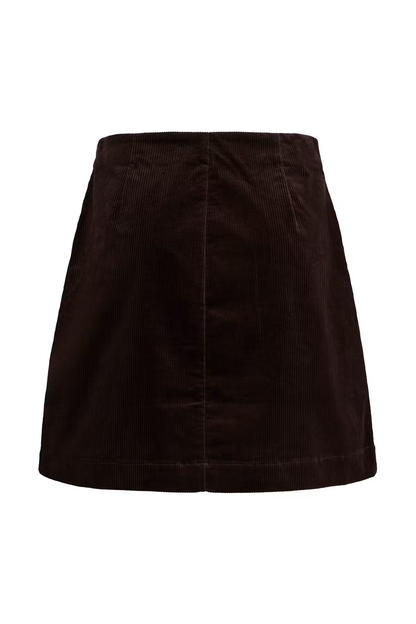 Kamet Aline Skirt, ganache