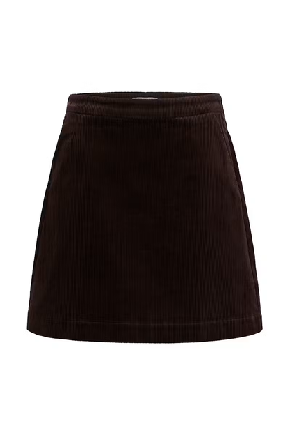 Kamet Aline Skirt, ganache