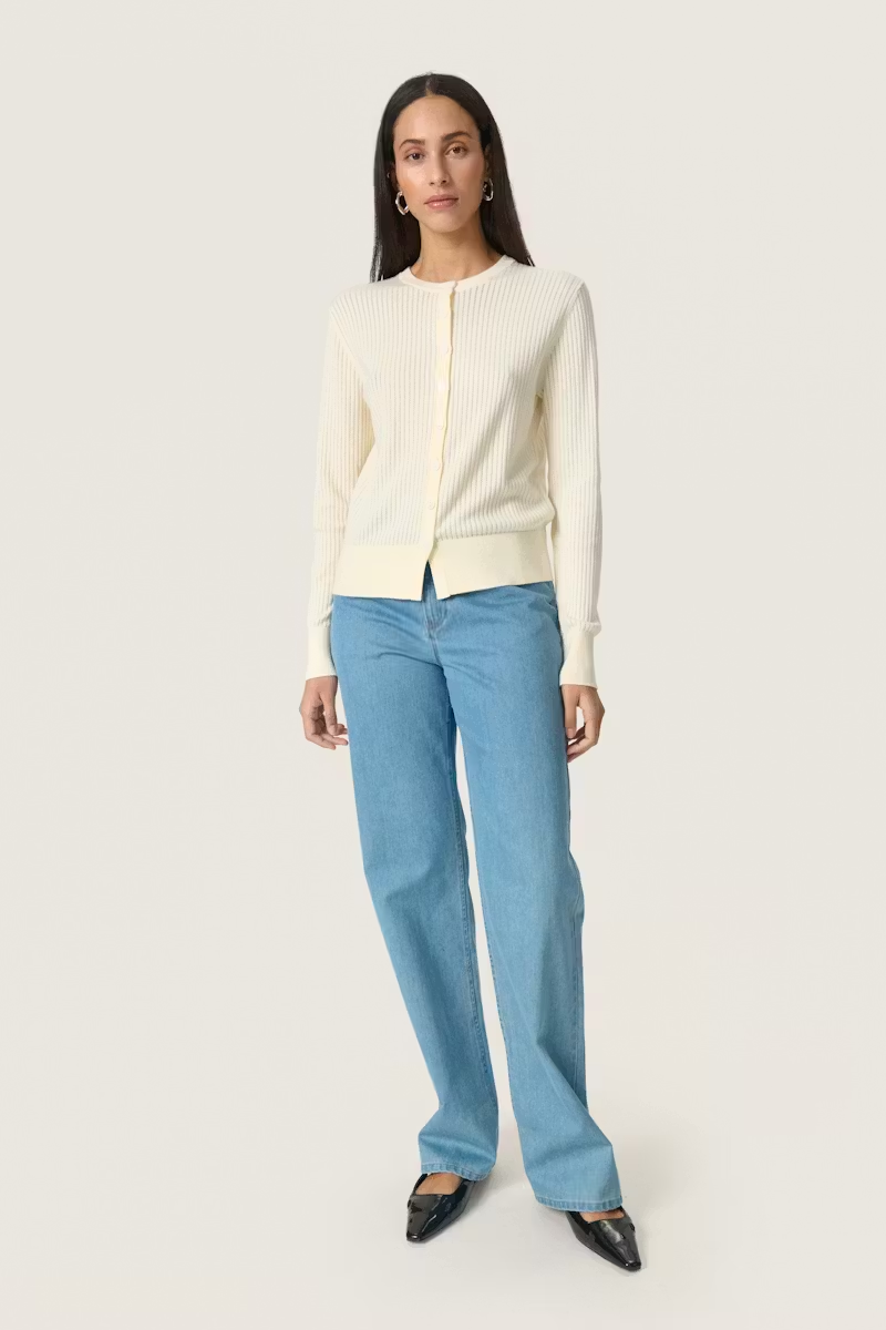 Spina Cardigan, whisper white