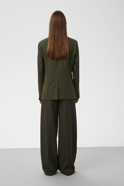 Lilu Corinne Short Blazer, rosin melange