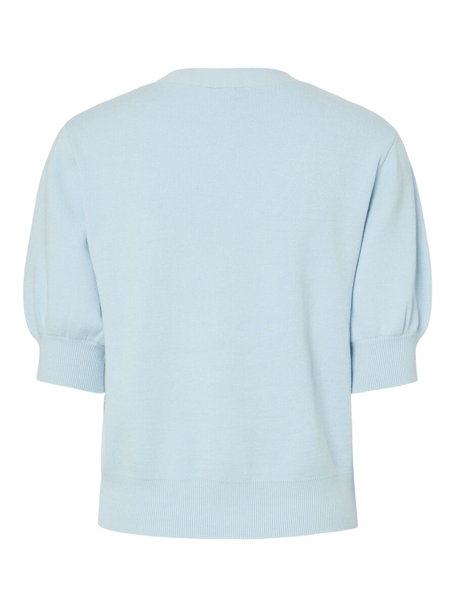 Yasfonny Knit Cardigan, skyway