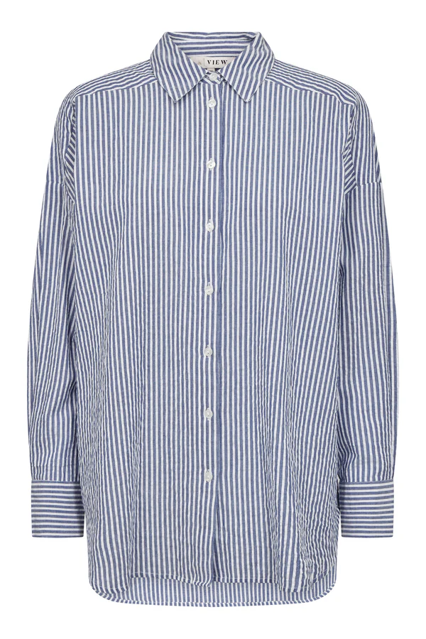 Sonja New Shirt, navy/white