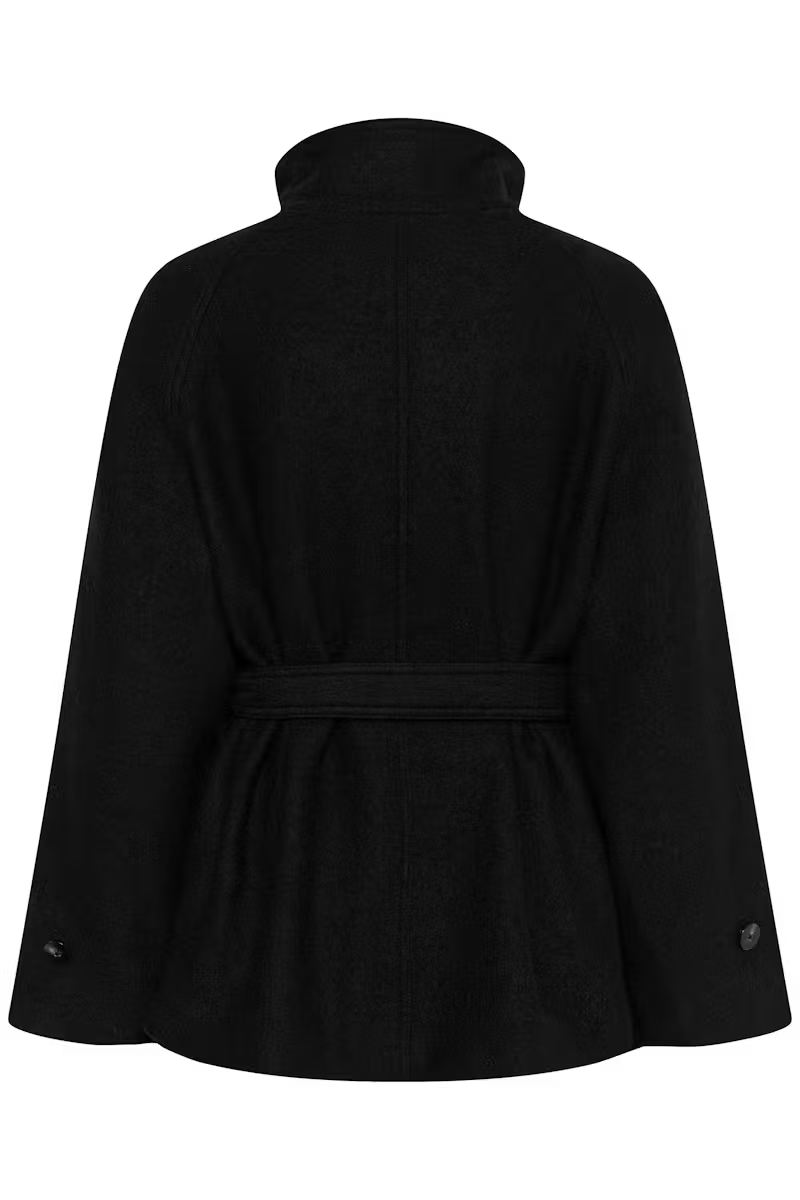 Angelina Double Breasted Jacket, black