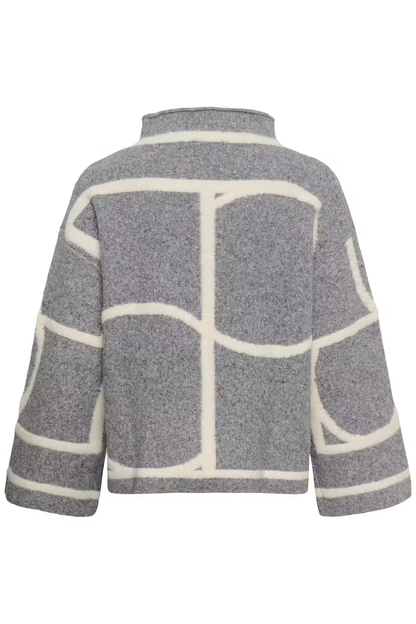 Sorea Mono Pullover, grey melange