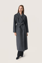 Load image into Gallery viewer, Mafalda Coat, dark grey melange