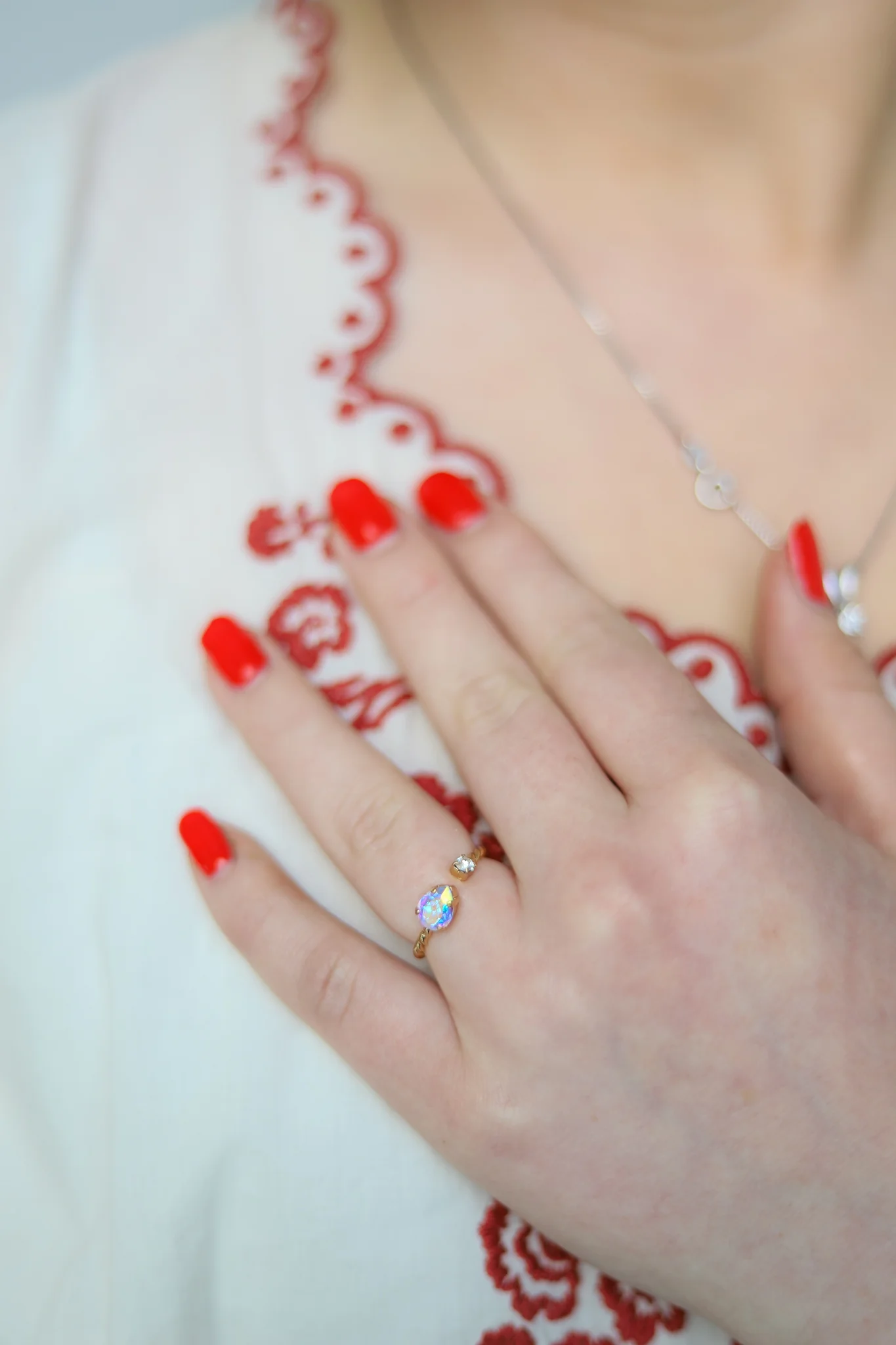 Nani Ring Gold, aurora boreale