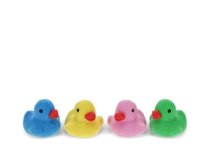 Erasers (set of 4) - Ducks