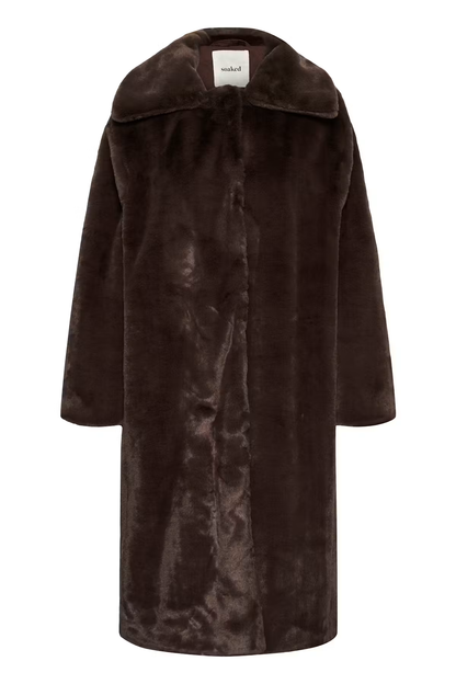 Estacia Coat, chocolate brown