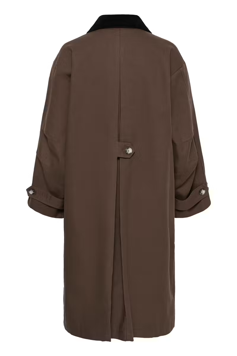 Jennah Cade Coat, chocolate brown