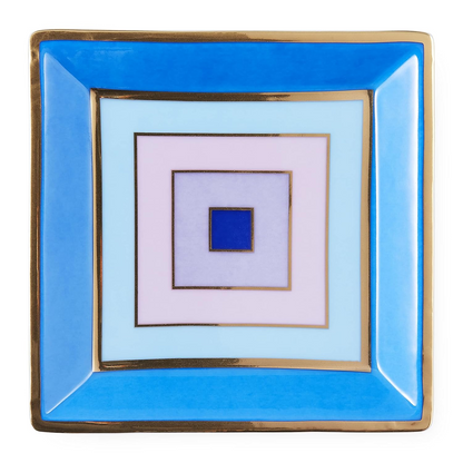 Scala Square Tray - Blue/Purple