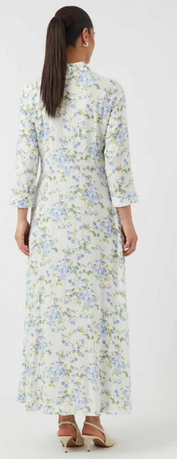 Yassavanna Long Shirt Dress, star white//sumelli