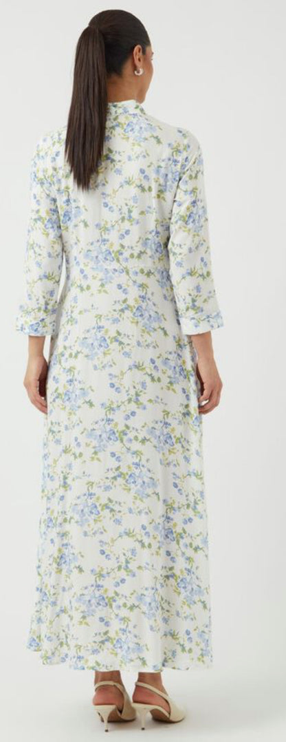 Yassavanna Long Shirt Dress, star white//sumelli