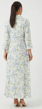 Load image into Gallery viewer, Yassavanna Long Shirt Dress, star white//sumelli
