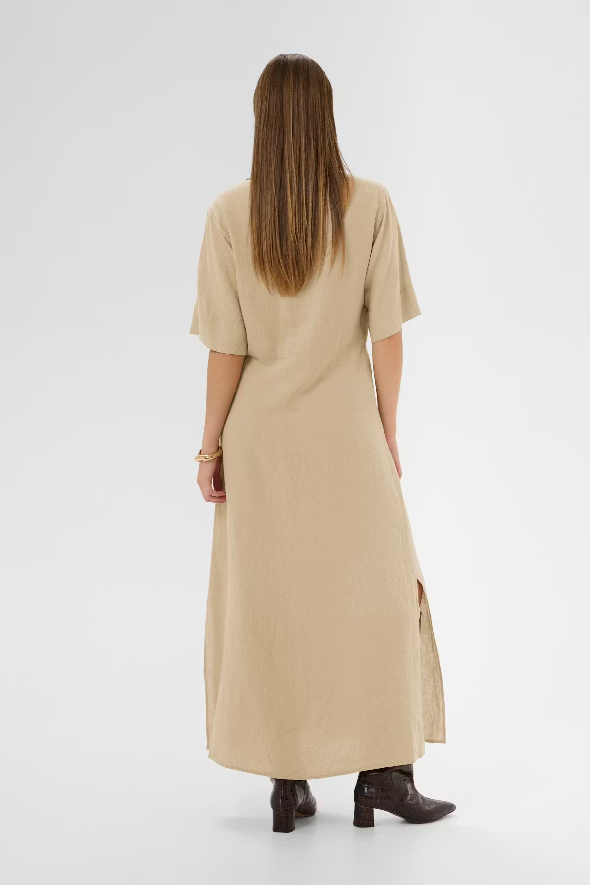 Aria Maxi Dress, white pepper