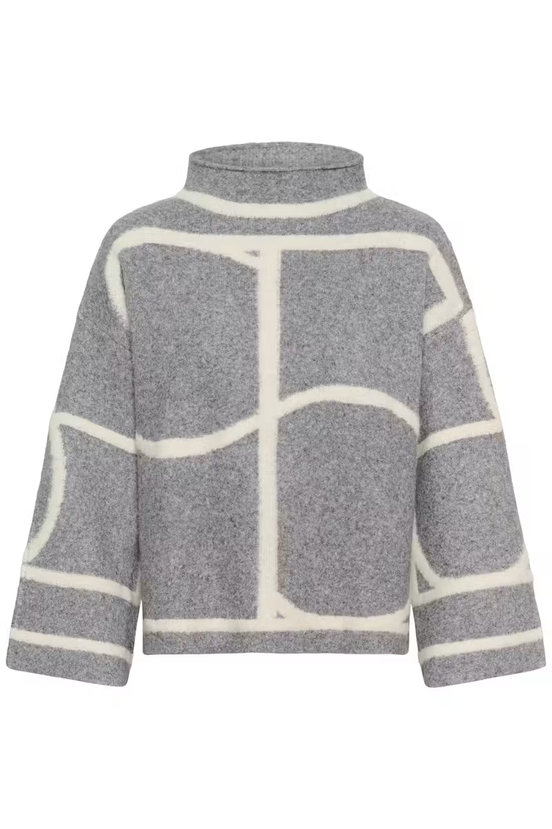 Sorea Mono Pullover, grey melange