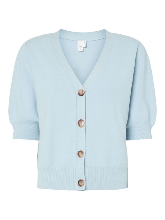 Yasfonny Knit Cardigan, skyway