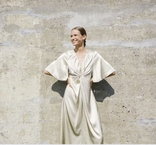 Milu Midi Dress STUDIO, spray green