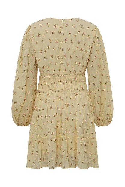 Elinor Dress, pale yellow