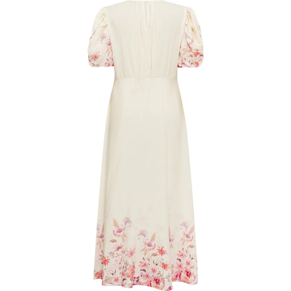 Botanic Dress, cream