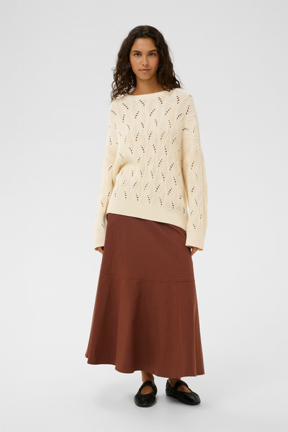 Rava Nanna Pullover, whisper white
