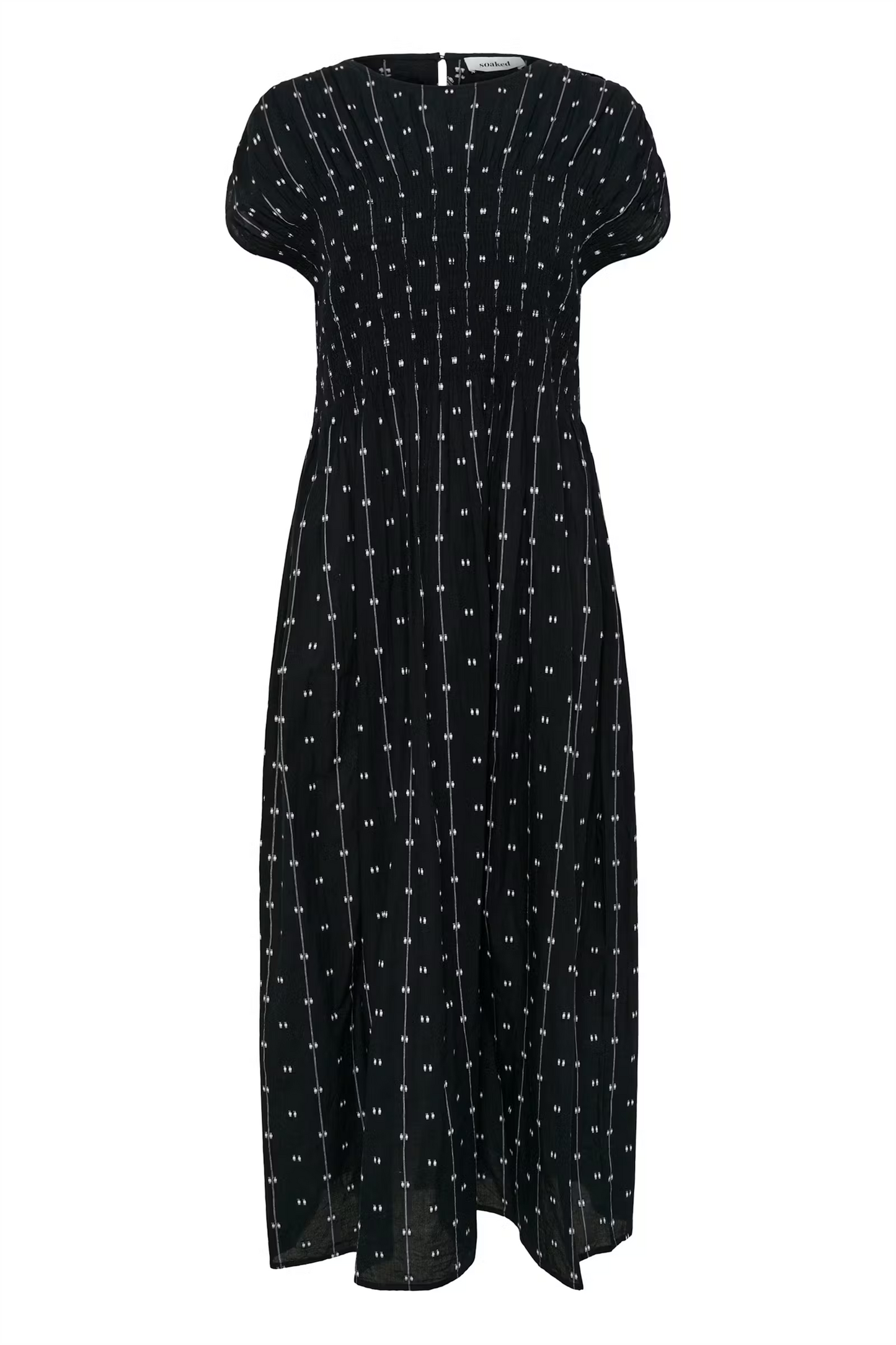 Amelie Dress, black/white dots