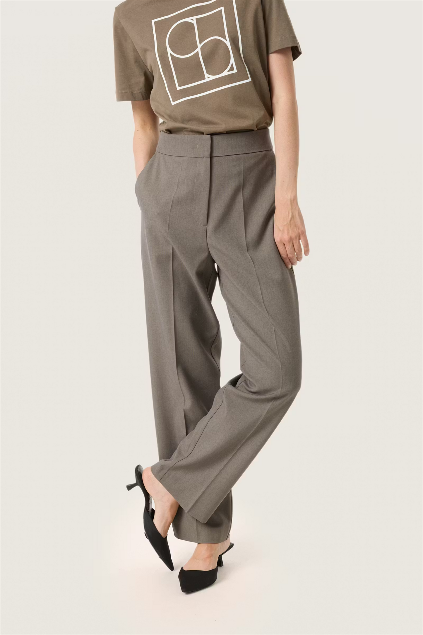 Milica Ragna Pants, morel mel