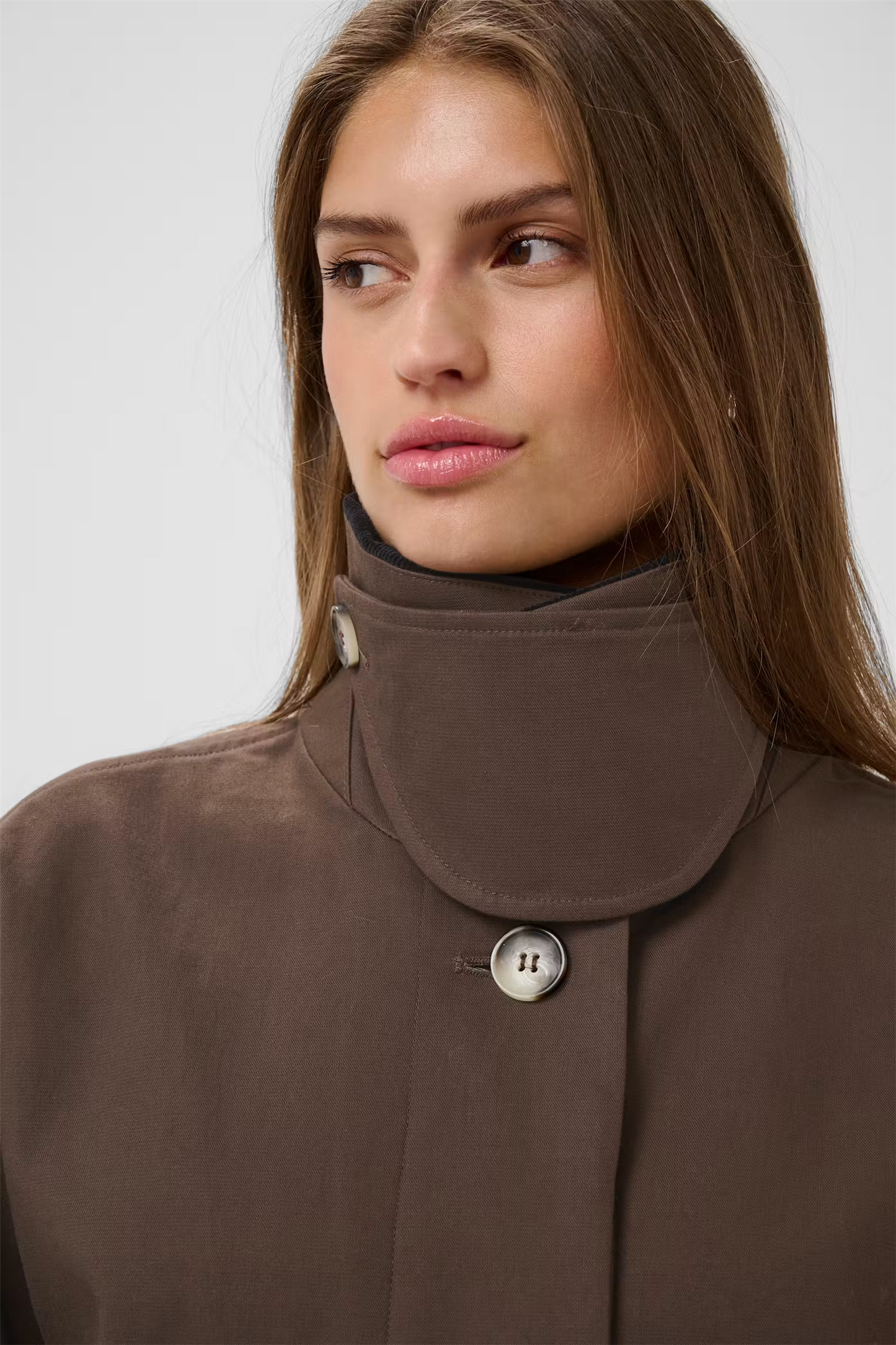 Jennah Cade Coat, chocolate brown