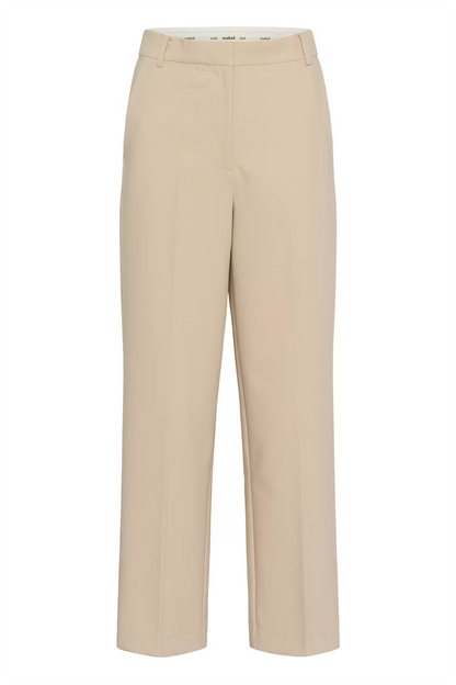 Corinne Suiting Pants, oatmeal