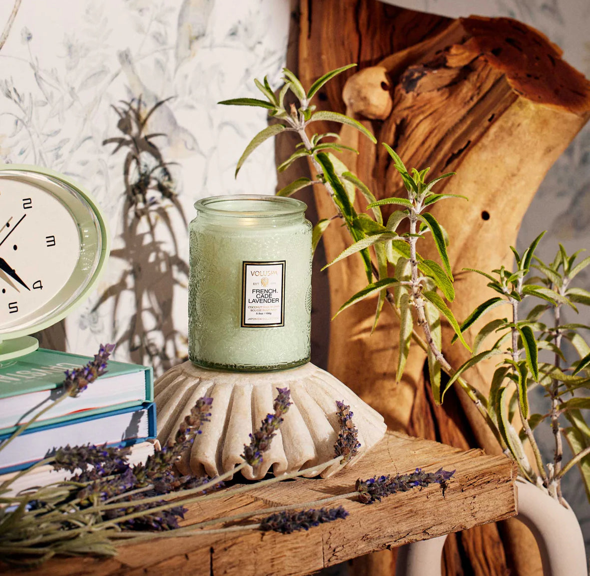 Small Jar Candle, French cade/lavender