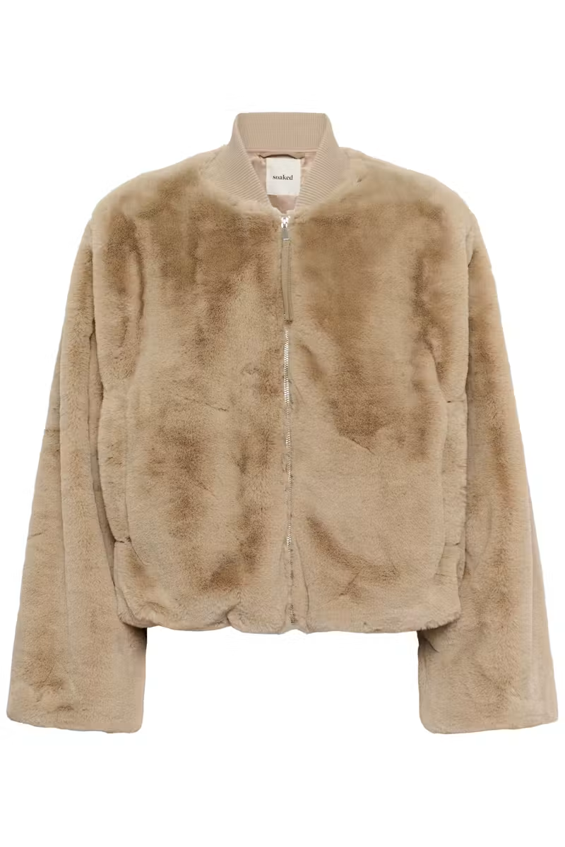 Estacia Bomber Jacket, feather gray