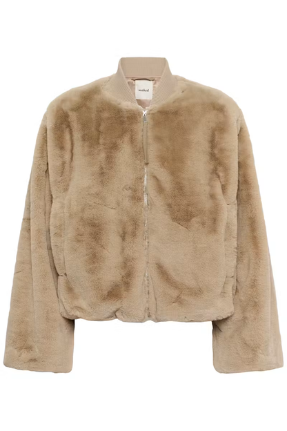 Estacia Bomber Jacket, feather gray