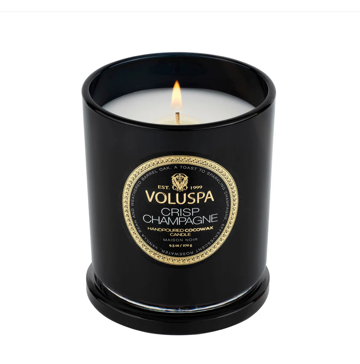 Boxed Candle 60h, crisp champagne