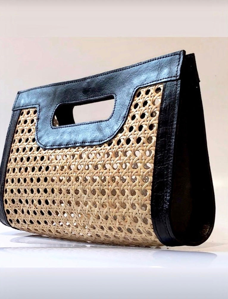 Liten Clutch, sort