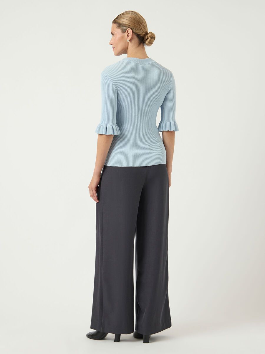 Yasmikla Knit Top, skyway
