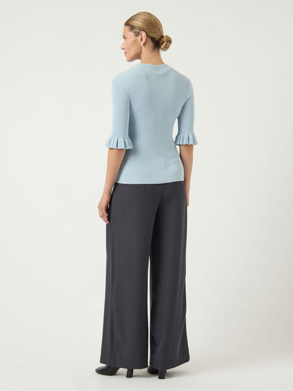 Yasmikla Knit Top, skyway