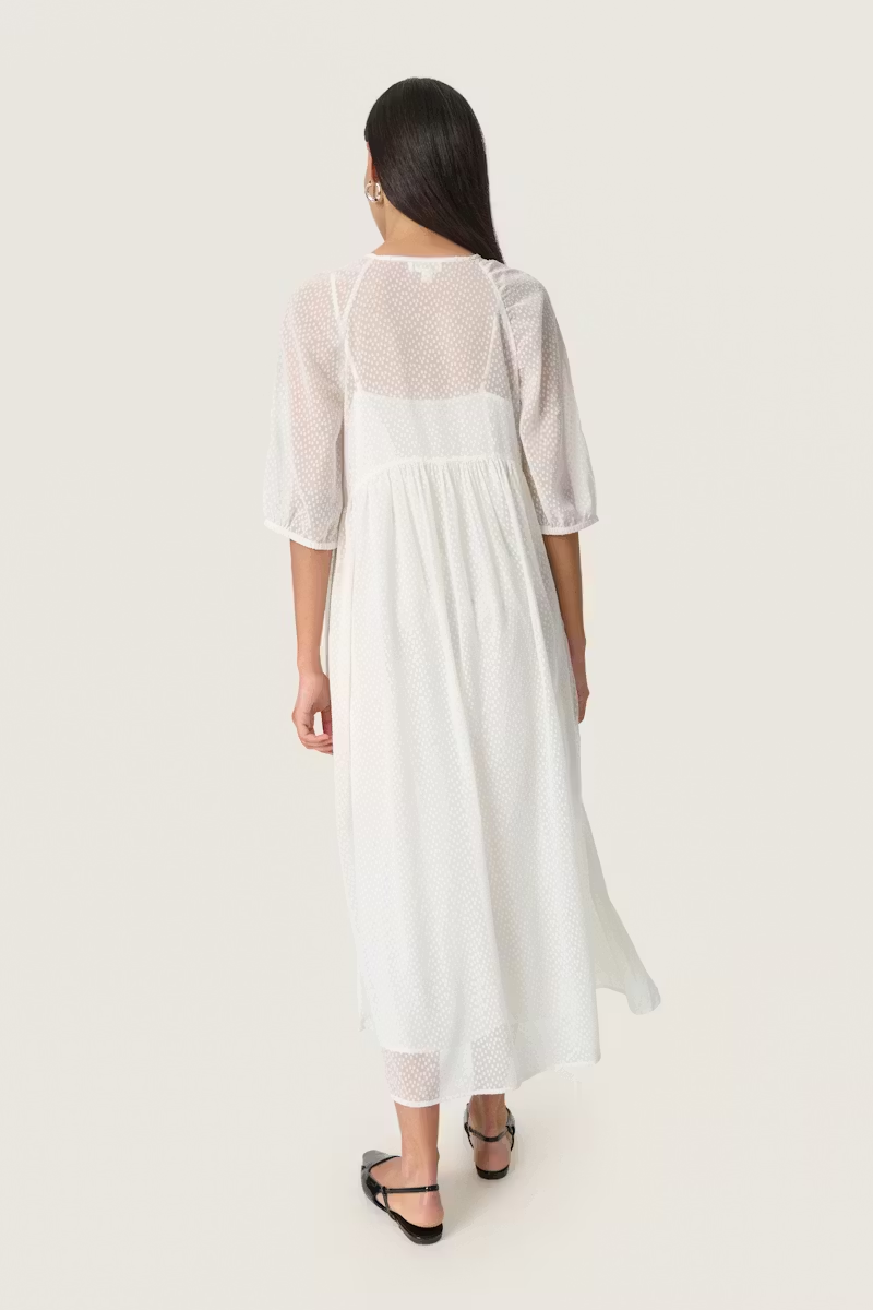 Cammelie Maxi Dress, whisper white