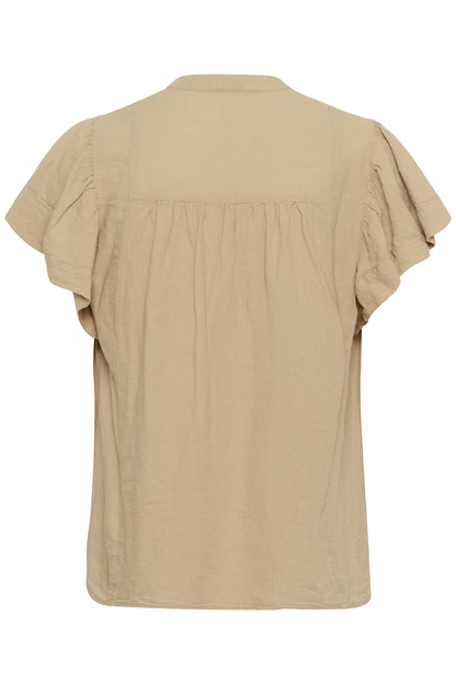 Aria Blouse, white pepper