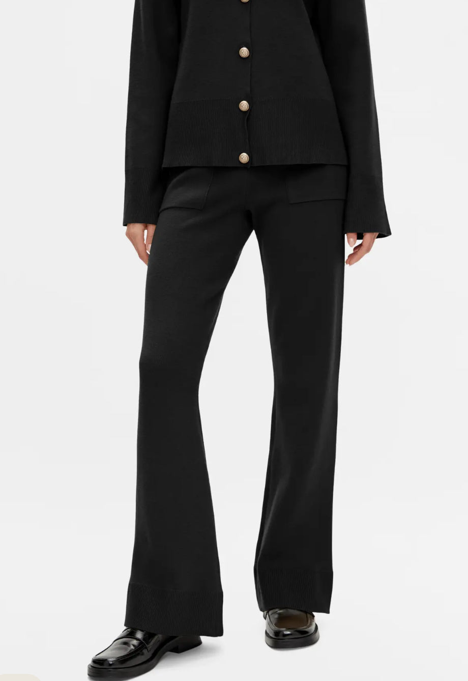 Yaspimi Knit Pant, black