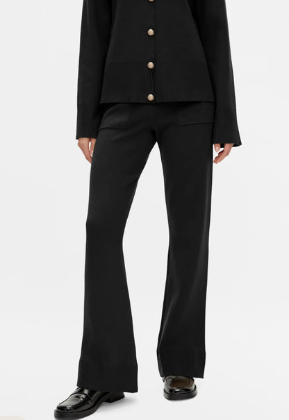 Yaspimi Knit Pant, black